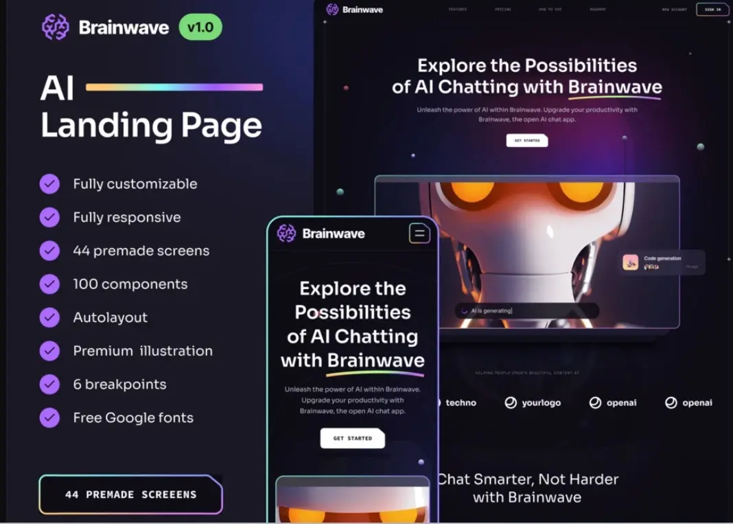 AI Landing Pages Demo - Heyeve.ai