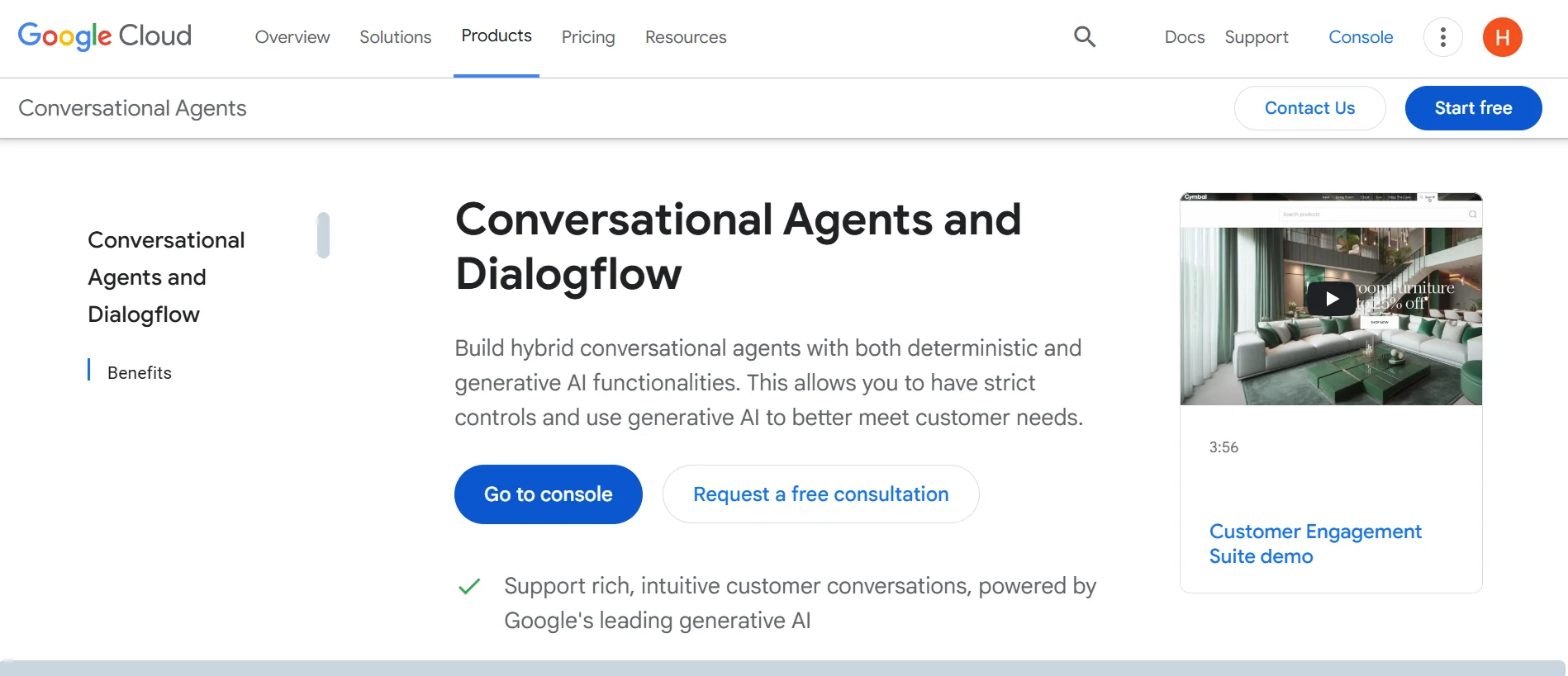 AI Question Answer Tool 10 Dialogflow by Google - Heyeve.ai