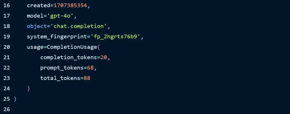 API Response Query - Heyeve.ai
