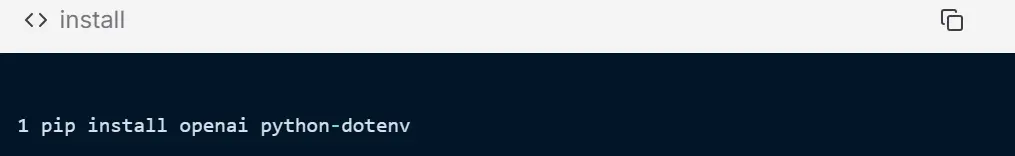 Step 3 Install Required Libraries - Heyeve.ai