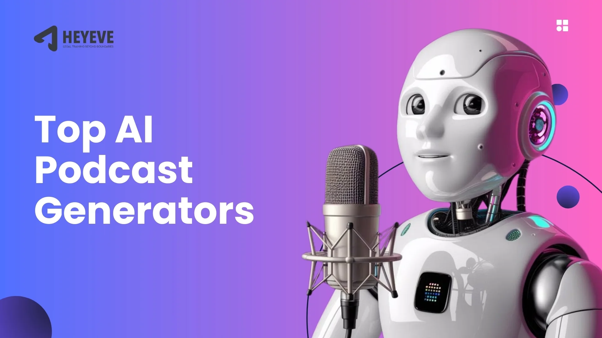 Top AI Podcast Generators 2025 - Heyeve.ai