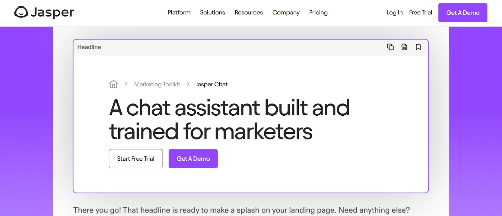 Jasper AI Chat Platform - Heyeve.ai