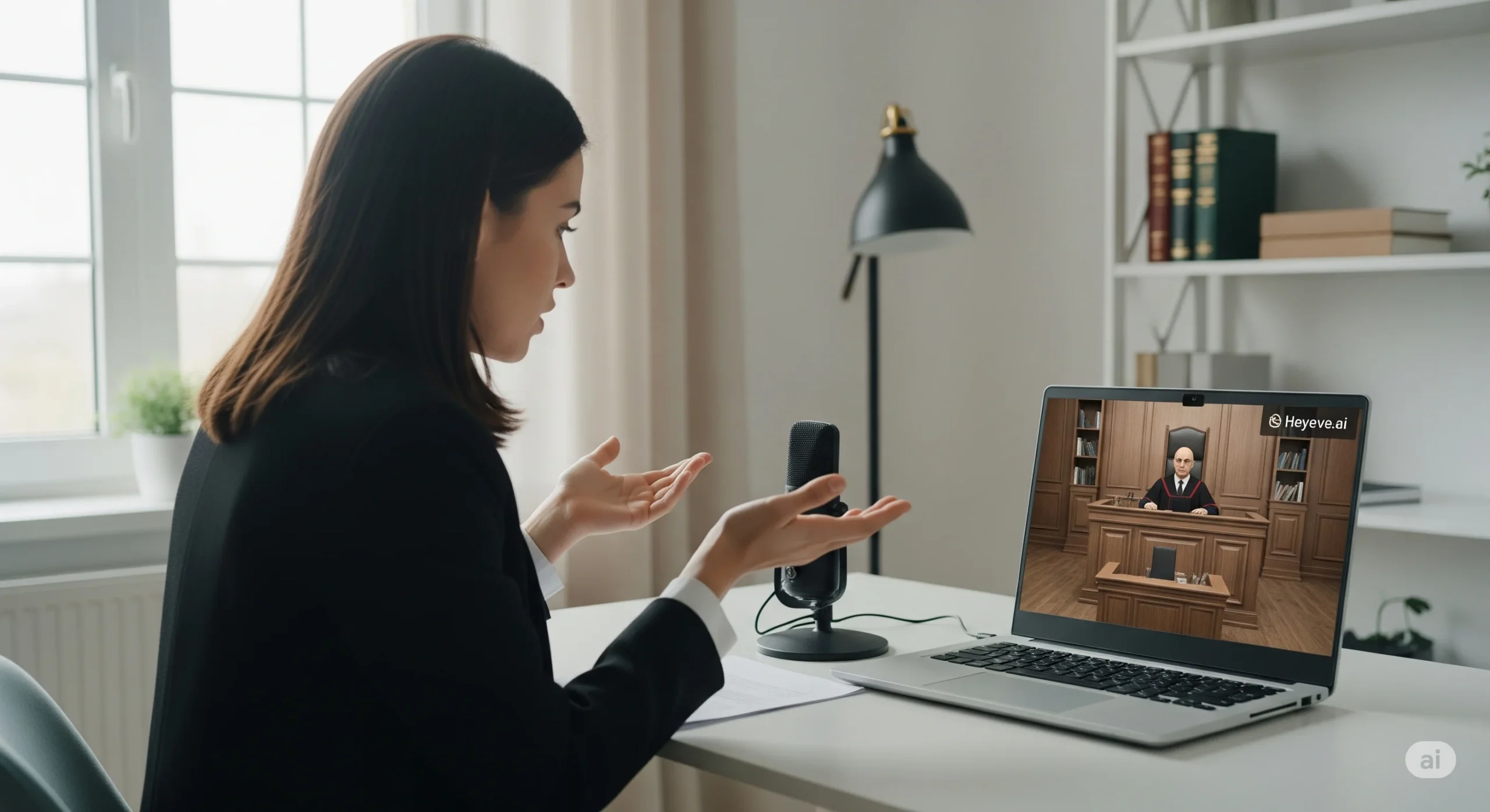 AI Mock Trial Interview as a Lawyer - Heyeve.ai