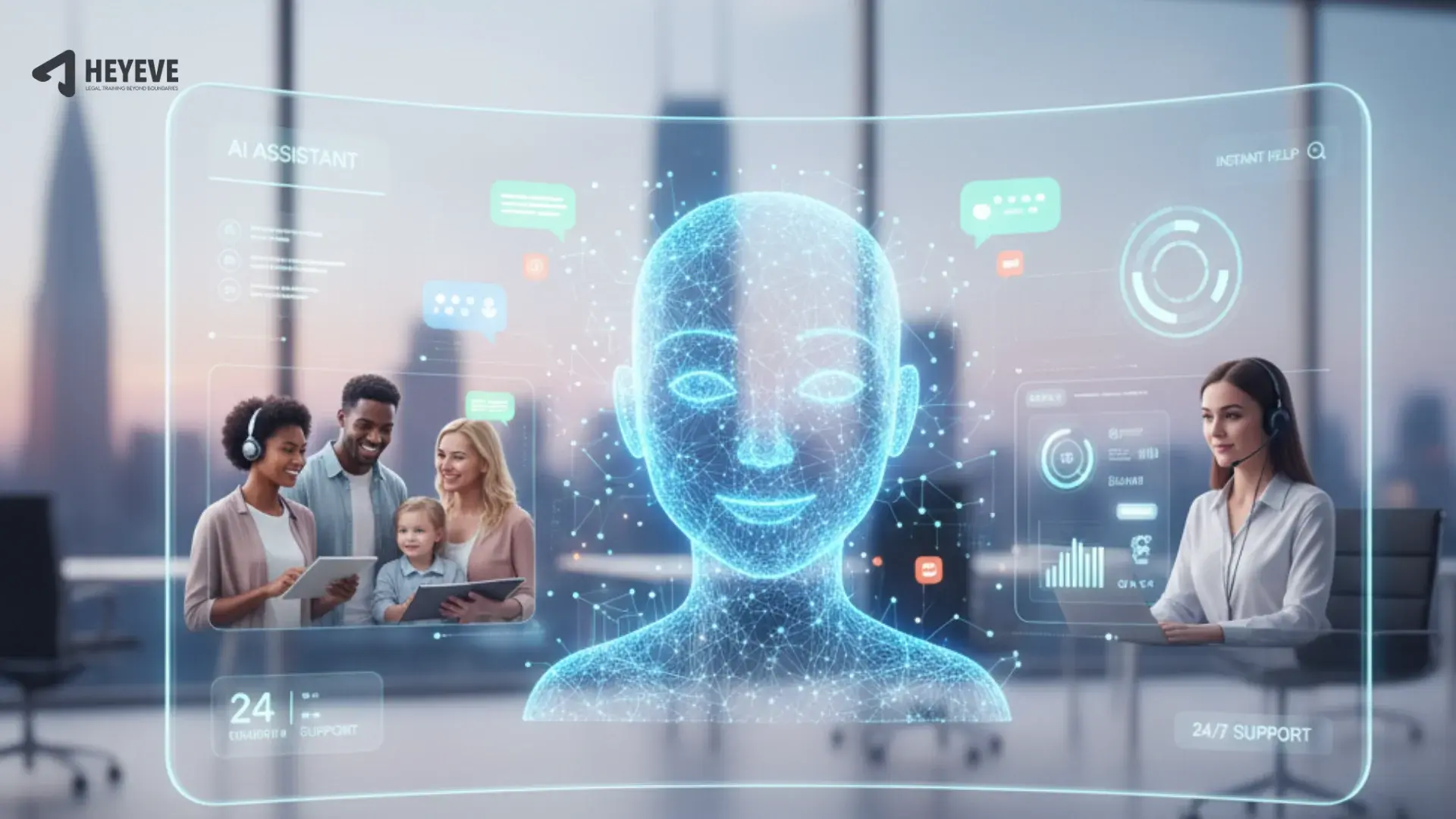 AI in Customer Support Chatbots vs Humans - Heyeve.ai