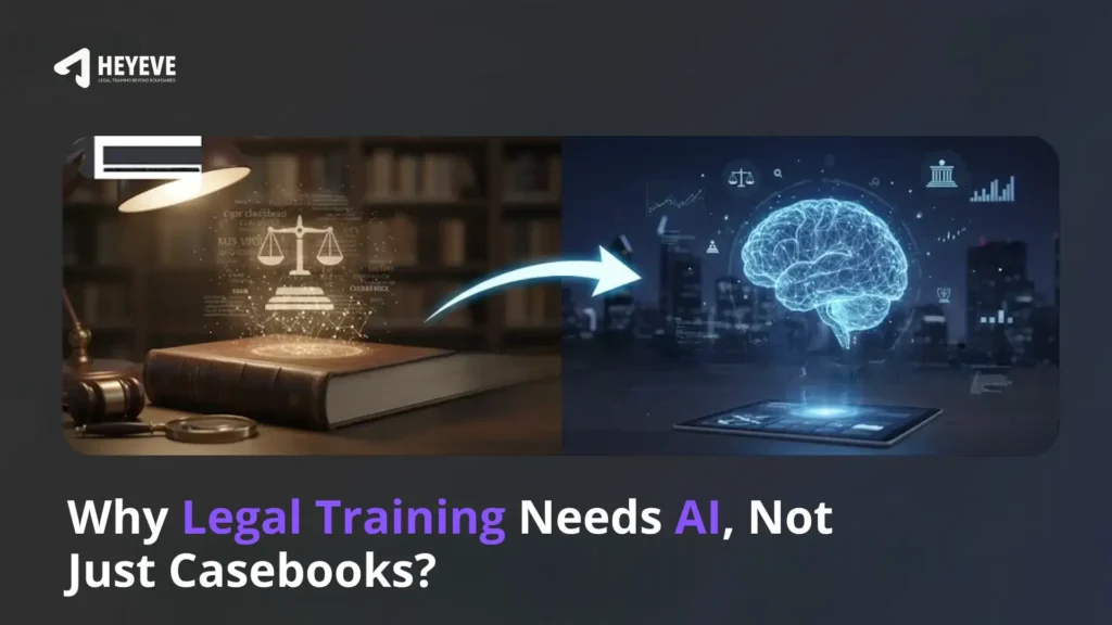 Why Legal Training Needs AI, Not Just Casebooks - Heyeve.ai